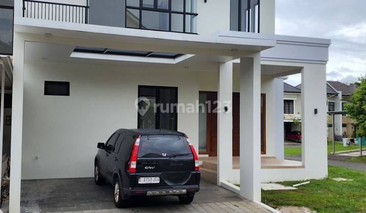 Rumah Bsd Eminent Cluster Ilustria Brand New Hoek 1