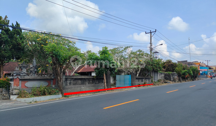 Land And Warehouse At Main Road Jl. Meliling Sembung Gede Tabanan Busy Area Wide Road Access Suitable For Business