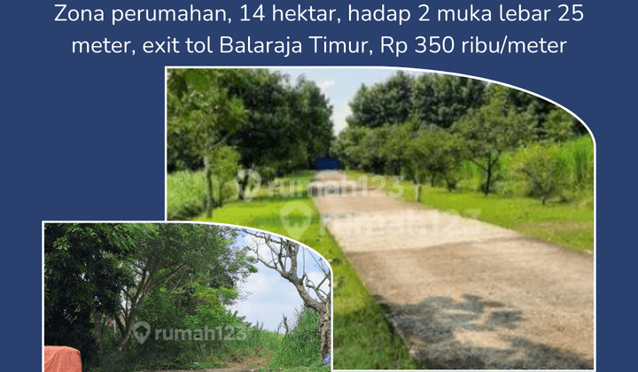 Tanah Perumahan Kresek 14 Hektar Tangerang 1