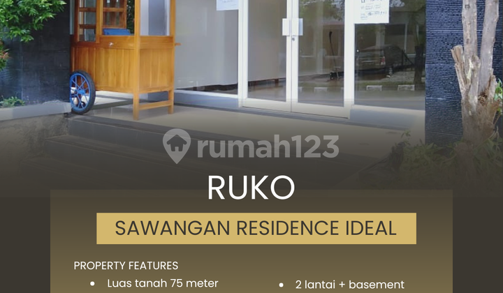 Ruko Sawangan 2,5 Lantai 75 Meter, Depok - Jawa Barat