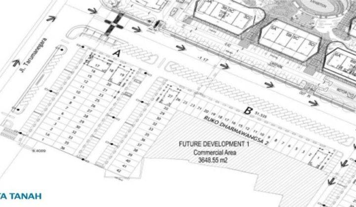 Tanah Komersial Karawang Barat 3600 Meter, Jawa Barat 2