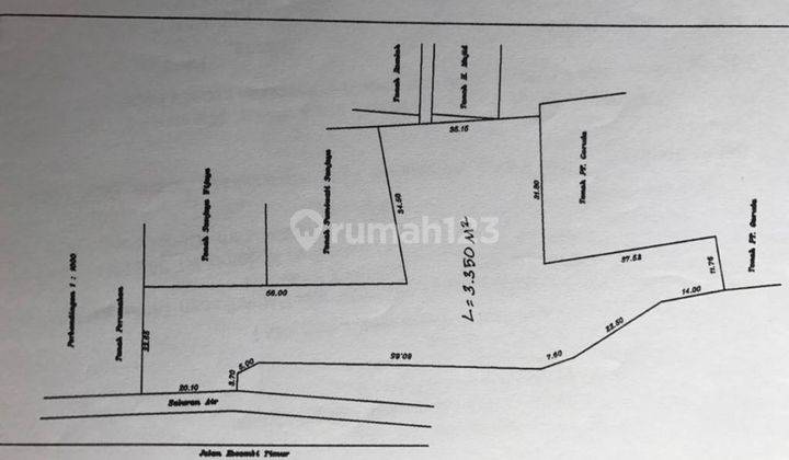 Tanah Komersial Duri Kosambi 3300 Meter Jakarta Barat 2