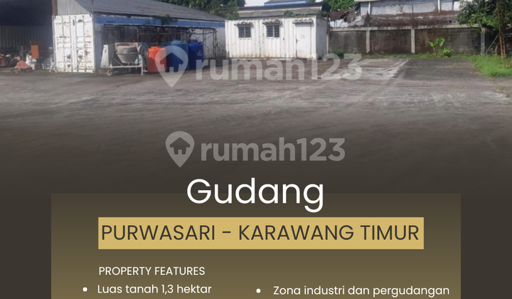 FOR SALE WAREHOUSE IN PURWASARI EAST KARAWANG AT A LOW PRICE FOR SALE WAREHOUSE IN PURWASARI EAST KARAWANG AT A LOW PRICE