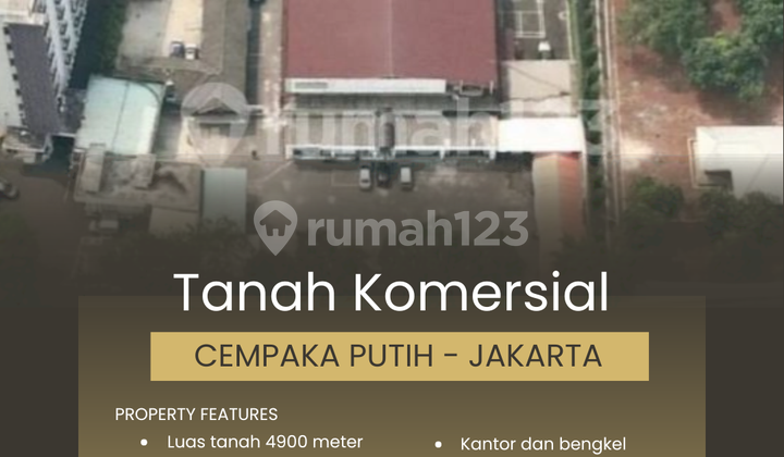 Commercial Land Plot for Sale in Cempaka Putih