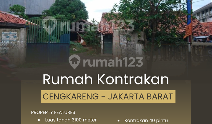 Rumah Kontrakan 40 Pintu, Cengkareng - Jakarta Barat