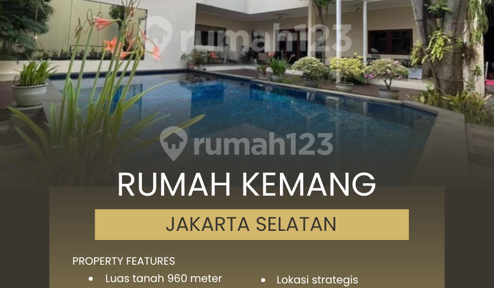 Dijual Rumah Mewah Strategis Kemang, Jakarta Selatan