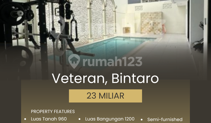 Rumah Mewah Baru di Veteran Bintaro, Jakarta Selatan 2