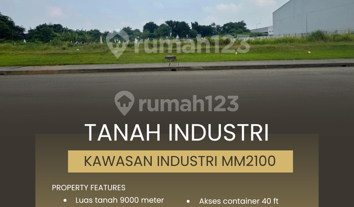 Tanah Industri MM2100xxxx Meter, Bekasi - Jawa Barat