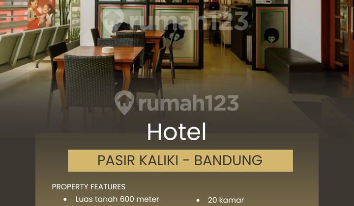 Hotel Cantik 3 Lantai Plus Basemen, Pasir Kaliki - Bandung