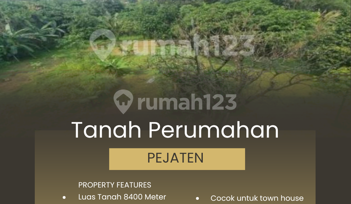 Tanah dan Bangunan 8400 Meter, Pejaten - Jakarta Selatan