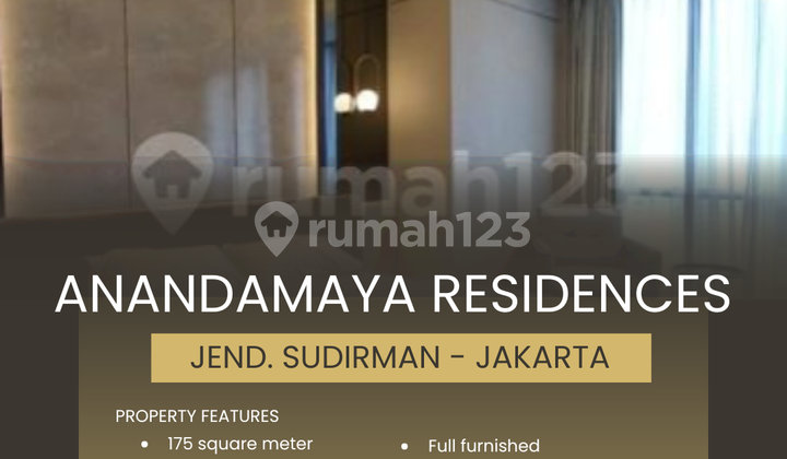 3 Bedroom Apartment Anandamaya Residence Jend. Sudirman - Jakarta 3 Bedroom Apartment Anandamaya Residence Jend. Sudirman - Jakarta