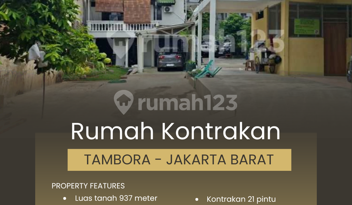 Rumah Kontrakan 21 Pintu, Jembatan Besi - Tambora, Jakarta Barat