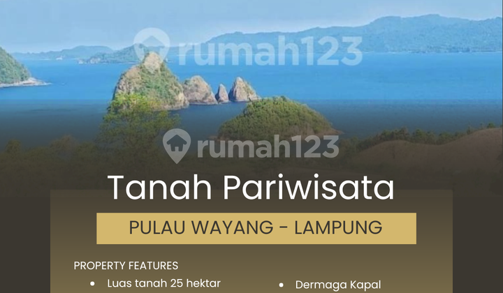 Tourist Land for Sale on Wayang Island, Lampung