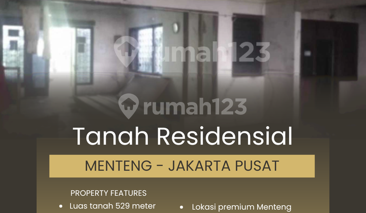 Tanah Residensial 500 Meter Lokasi Bergengsi Menteng Jakarta Pusat Tanah Residensial 500 Meter Lokasi Bergengsi Menteng Jakarta Pusat