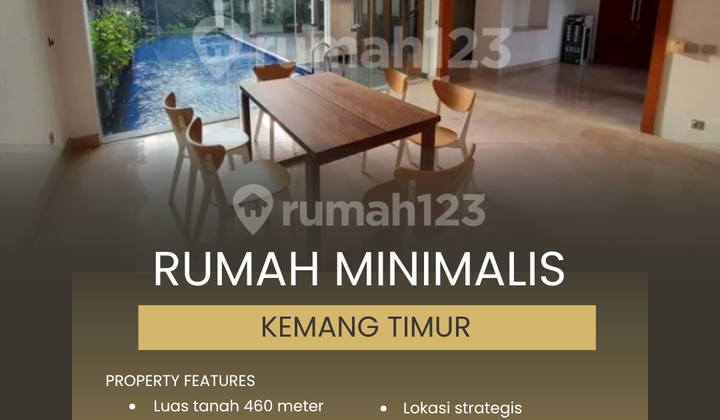 Dijual Rumah Mewah Kemang Timur, Jakarta Selatan 