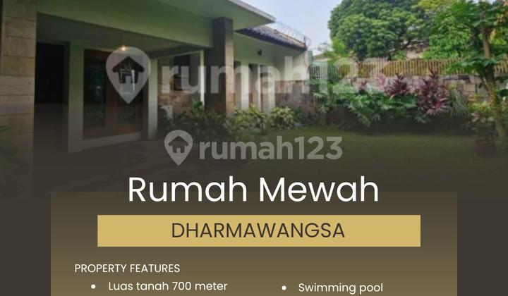 FOR SALE HOUSE IN DHARMAWANGSA SOUTH JAKARTA