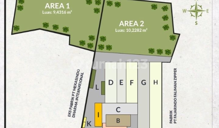 Former Factory on Jl Daan Mogot, Tangerang, Banten