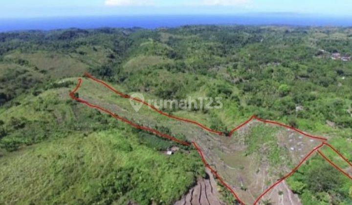 Dijual Tanah 500.0 M² Murah Di Nusa Penida It 1
