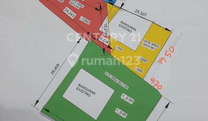 DIJUAL RUMAH TUA HITUNG TANAH DI JATIBENING BEKASI 1