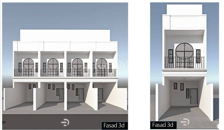 Dijua Rumah Baru Bebas Banjir di Tanjung Duren Selatan, Jakarta Barat 1