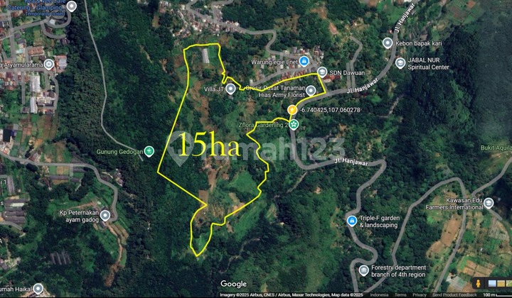 Dijual Tanah Kavling Cocok untuk Perkebunan & Villa, Cibodas, Jawa Barat Dijual Tanah Kavling Cocok untuk Perkebunan & Villa, Cibodas, Jawa Barat