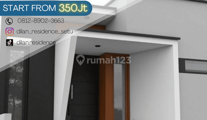 Rumah Premium dalam cluster Dilan Residence 1