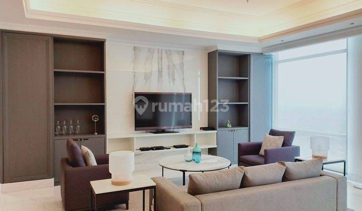 ruang tamu apartment botanica simprug 3 bedroom
