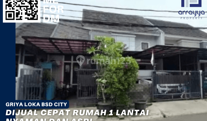 Dijual Rumah Griya Loka Bagus Bebas Banjir Lokasi Di Bsd Serpong 1