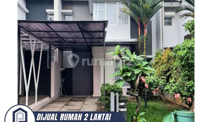 Dijual Rumah 2 Lantai Cluster Delatinos Bsd City