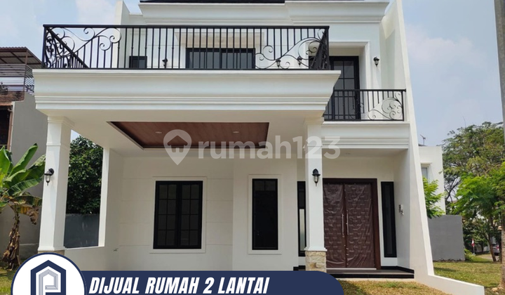 Dijual Rumah Mewah Design Klasik 2 Lantai Di The Icon BSD City