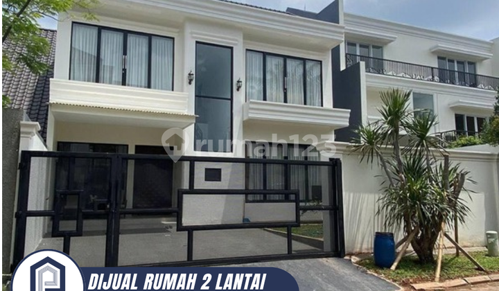 Dijual Rumah Cantik Baru Dibangun Di Puspita Loka BSD City