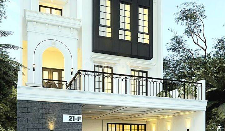 Rumah Amreican Classic di Jakarta Selatan 2