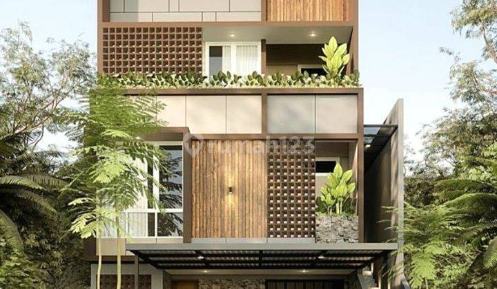 Rumah Desain Cantik Industrial di Jakarta Selatan 1