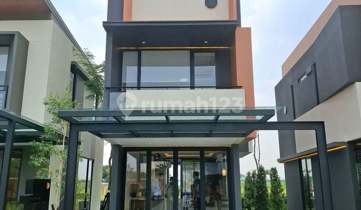 Rumah Modern Compact Minimalis 3 Kamar Tidur Dekat Gading Serpong