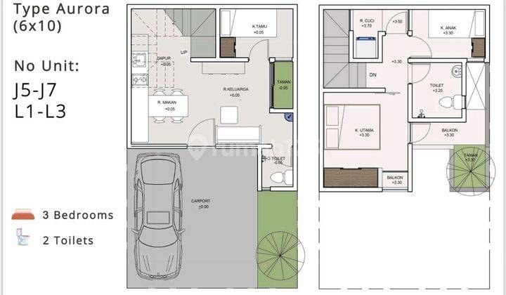 Rumah Modern Minimalis Dekat Pintu Tol Serpong Ciater 2