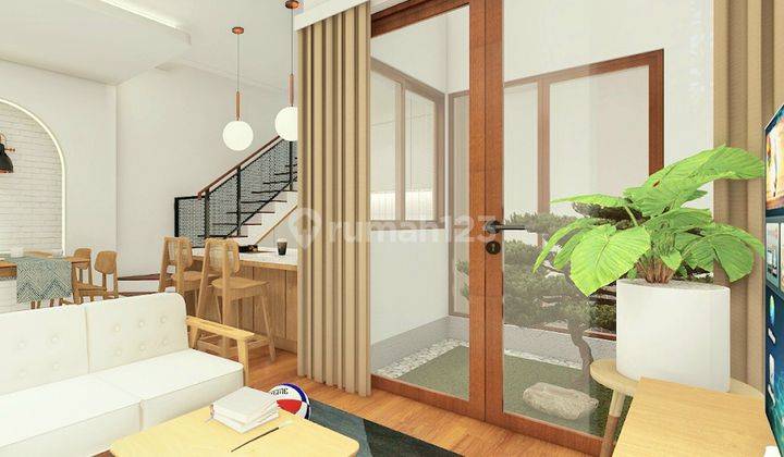 Rumah Modern Cantik Dekat Bintaro Exchange Dan Stasiun Krl 2