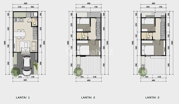 Rumah Modern Ultimate 4 Kamar Tidur Di Cisauk 2