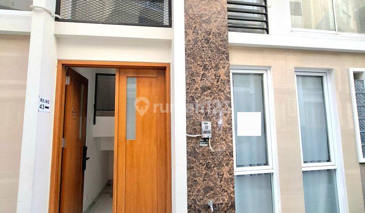Rumah Dalam Cluster Modern Minimalis 2 Kamar Tidur Di Kalibata 1