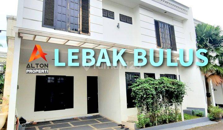 Rumah Baru Siap Huni Dalam Cluster Di Lebak Bulus 1