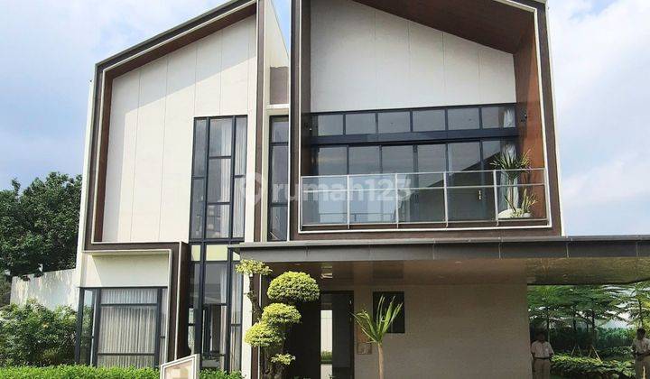 Rumah Villa Modern Asri Di Sentul Bogor 1