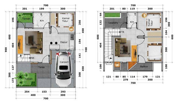 Rumah Dekat Stasiun Depok 2