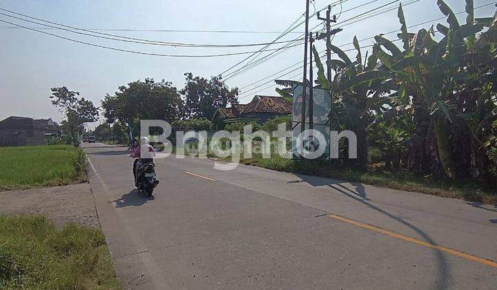 Tanah Bersertifikat. Sidoarjo Sragen. Cocok buat perumahan atau Gudang 1