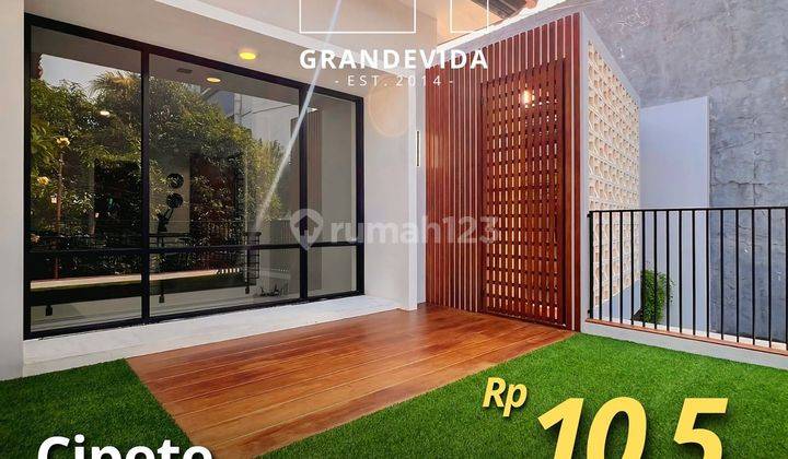 Rumah Asri Cipete Dgn Pool Taman Luas Dekat Mrt 1