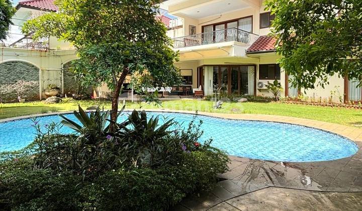 2-Storey House Within a Town House Complex, Spacious Yard with Private Pool in Cilandak