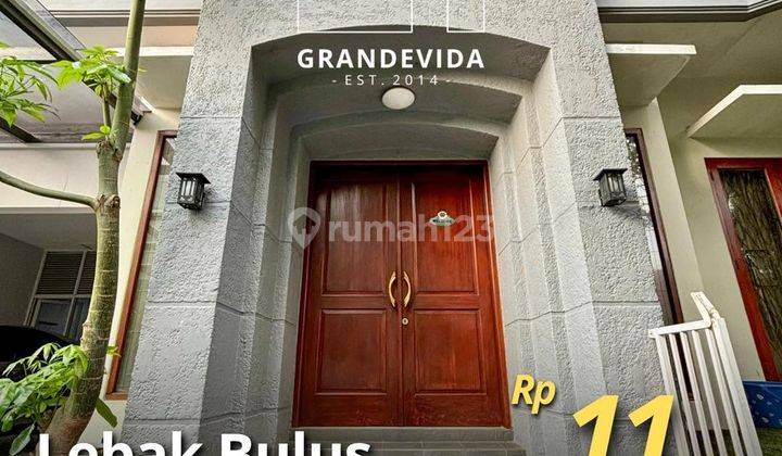 Rumah Mewah Asri Dengan Swimming Pool Lebak Bulus  1