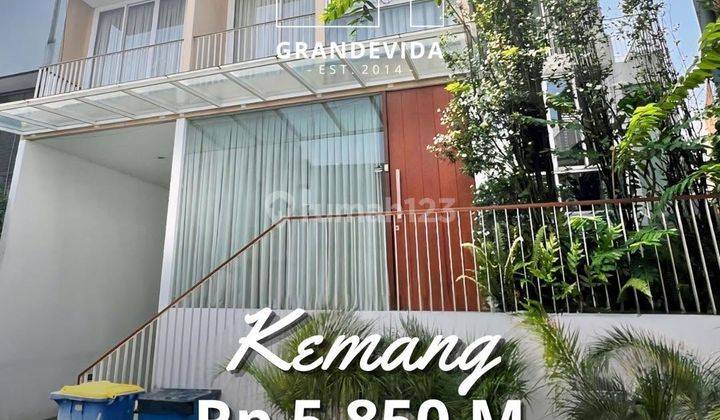 Rumah Modern Tropis Di Kemang 1