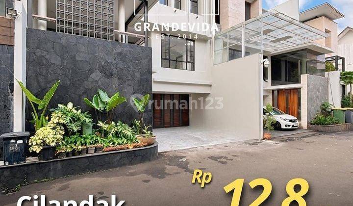 Rumah Baru Cilandak Modern Minimalis Dgn Swimmingpool Dalam Cluster 1