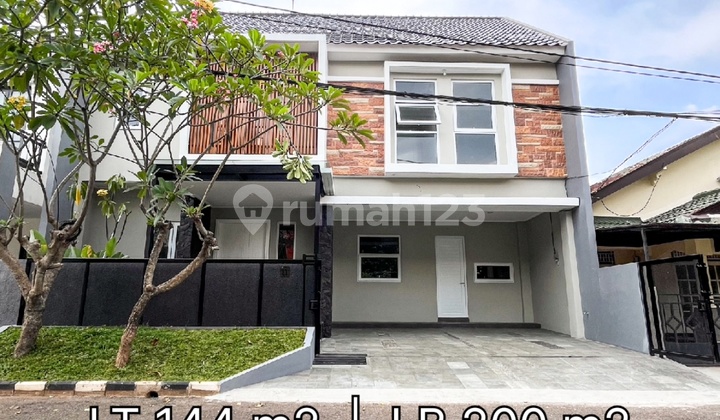 Rumah Baru Cantik Minimalis Open Space Dalam Komplek di Bintaro Jaya 1