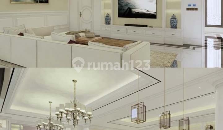 Brand New Luxury House On Progress di Kebayoran Baru