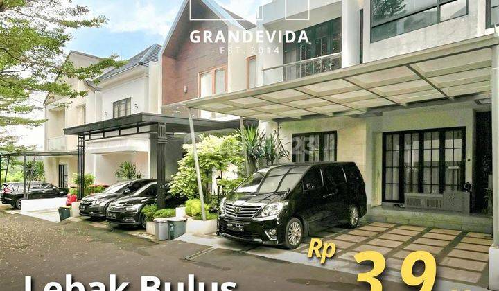 Rumah Cantik Dalam Cluster Di Lebak Bulus 1